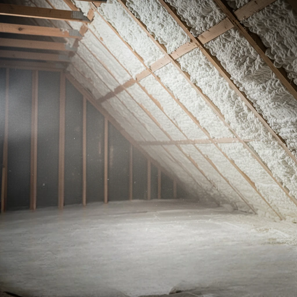 Powerful Spray Foam vs Fiberglass Batts